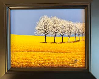 JAY MAGGIO, DALLAS ARTIST, "YELLOW SPRING".