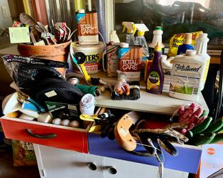 GARDENING SUPPLIES, TOOLS.