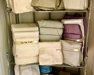 PEACOCK ALLEY SHEET SETS.