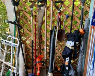 Yard tools.