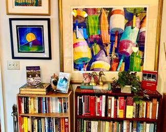 TOM ABBOTT WINTERS COLLECTION OF WATERCOLORS. LARGE AND SMALL. GREAT COLORS AND DETAIL.