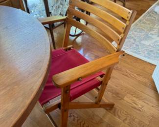Eddie Bower Vintage.Teak Director chairs