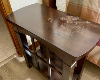 Scratched Top end table $40
