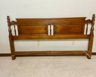 Etban Solid Maple Kingsize Headboard $165