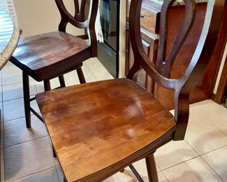 Pair of Swivel Bar Stools $195