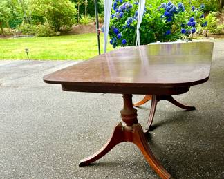 Nice antique table. Needs TLC.