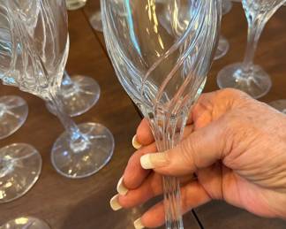 Sand Dune Wine and Water Goblets