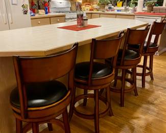 Swivel Back Bar Stools