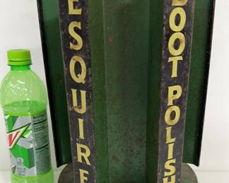 1950s-1960s ESQUIRE Boot Shoe Polish Display