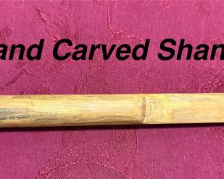 Hand Carved Shank