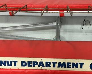 Vintage Nut Shelf Display Rack