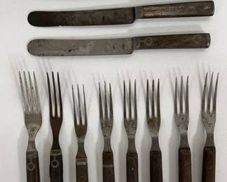 Antique Civil War Flatware