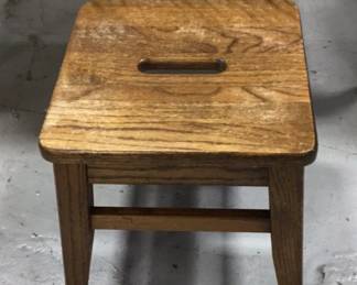 Antique Wood Step Stool