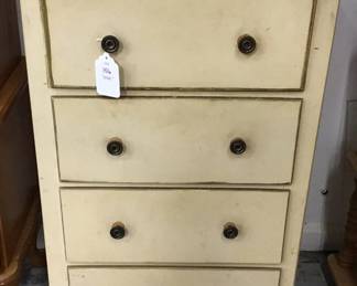 Vintage 4-Drawer Chest of Drawers (H-36in;W-21in)