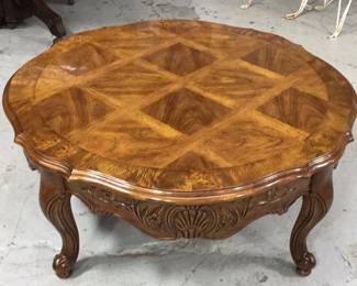 Vintage French Provincial Chippendale Cocktail Table