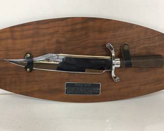 Carver Hall Bowie Knife