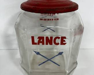 Vintage LANCE Jar