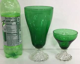 (2) TETLEY TEA Glasses
