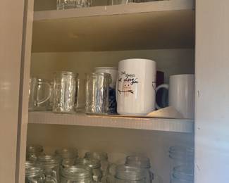 glasses and mugs