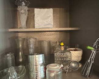 vintage beaters, sifter, and more