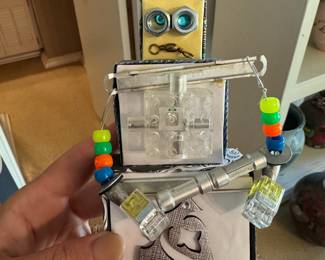 Handmade recycled art