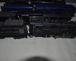 American Flyer engine and tender #343
