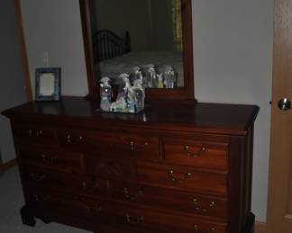 Dresser and mirror