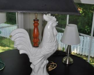 Rooster lamp