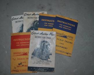 American Flyer paper items