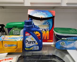 Cleaning Supplies (Washer NOT for sale)