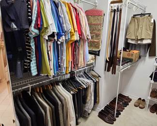 Lots of NAME BRAND Men's Clothing and Shoes