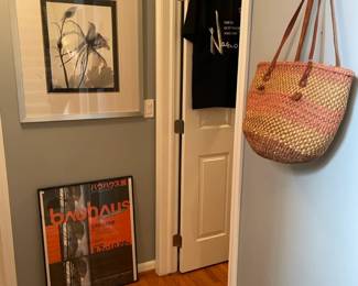 Wall art, purses