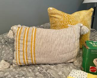Throw pillows