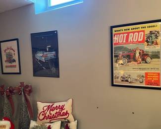 Framed posters