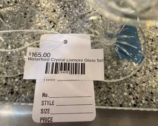 Waterford Crystal Lismore Glass Set