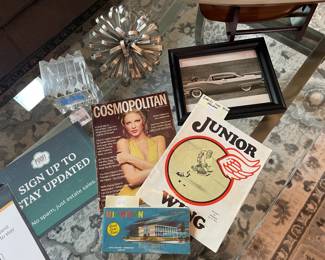 Mikasa Slovenia Cube, Urban Trends metal ribbon art ball, Gertmenian Brio Malene gray rug