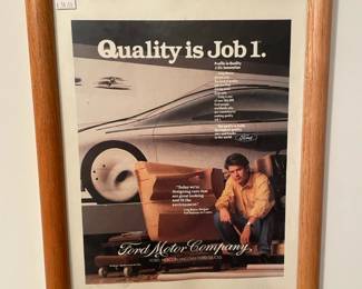 Ford wall art