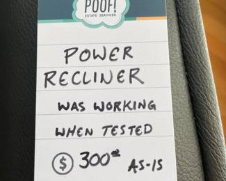 Power recliner