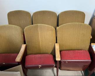 Heywood wakefield style theatre seats