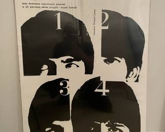 Reproduction The Beatles Swerzy Poster