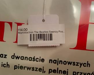 Reproduction The Beatles Swerzy Poster
