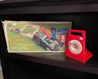 Evel Knievel Stunt and Car Crash