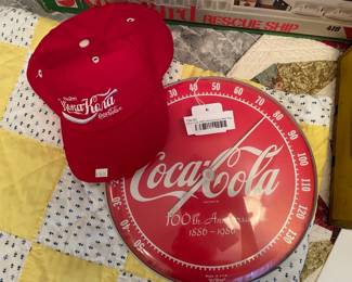 Coca-Cola 100th Anniversary Wall Thermometer