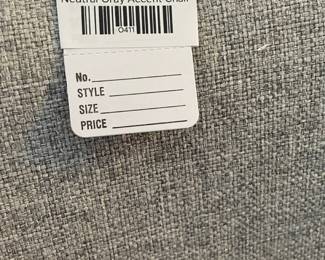 Neutral Gray Accent Chair