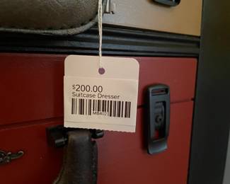 Suitcase Dresser
