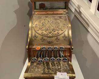 Antique National Cash Register (BL)