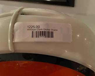 Vintage Clark Globe Shade