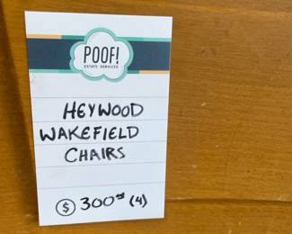 Heywood Wakefield Chairs