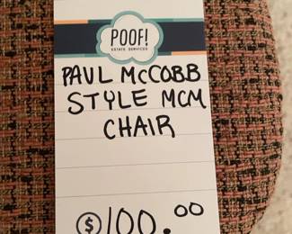Paul McCobb chair