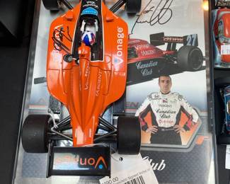 Dario Franchitti signed indycar